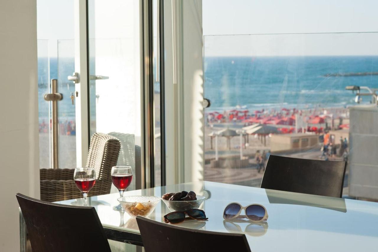 Beach And Sunset Panorama Apartment By Sea N' Rent 特拉维夫 外观 照片