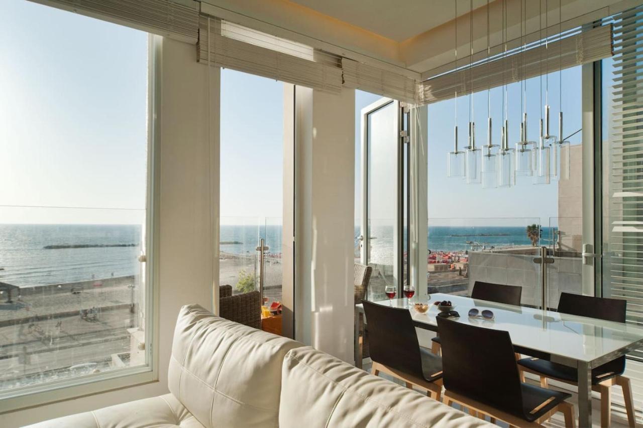 Beach And Sunset Panorama Apartment By Sea N' Rent 特拉维夫 外观 照片